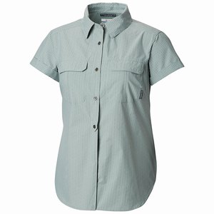 Columbia Pilsner Peak™ Novelty Shortärmad Skjorta Dam Grå (JPYSO3596)